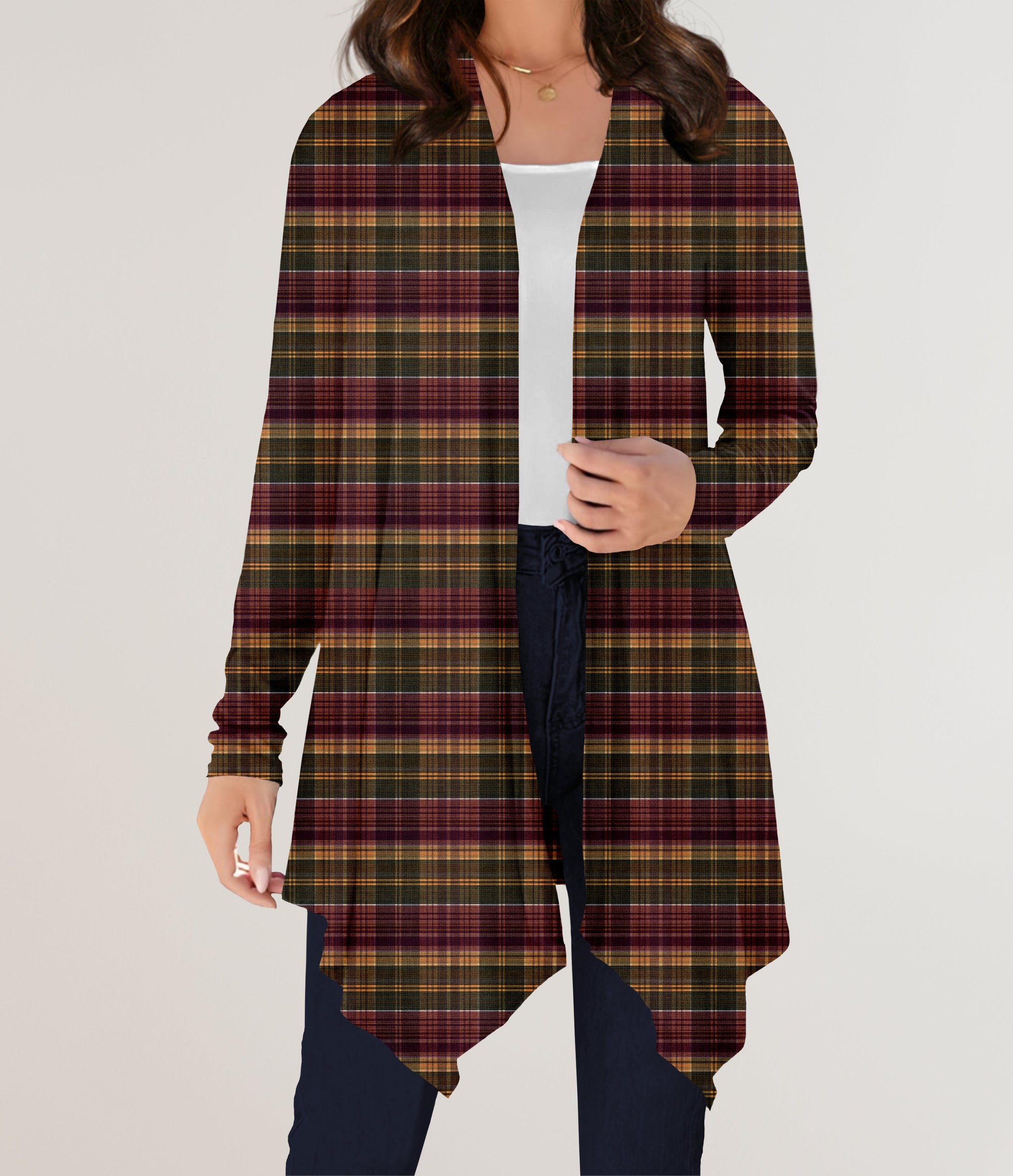 トップス mideal plaid pattern cardigan Shop all Tops – Fox Den Apparel