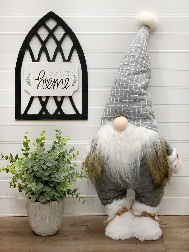 Cute Standing Gnome with Vest Babak the Standing Gnome - Gnomes and Pretty Things